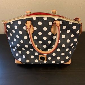 Dooney & Bourke Polka Dot Satchel